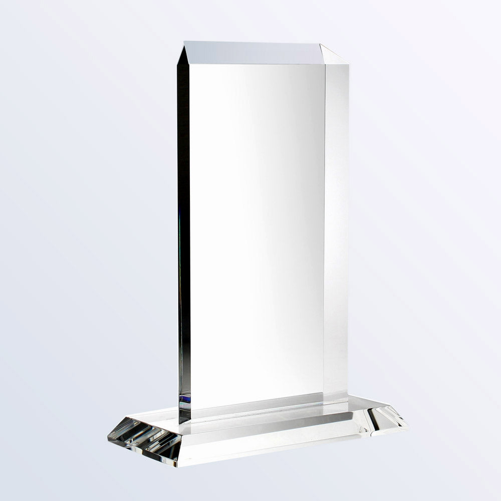 Vertical Rectangle Plaque W/ Base 11"