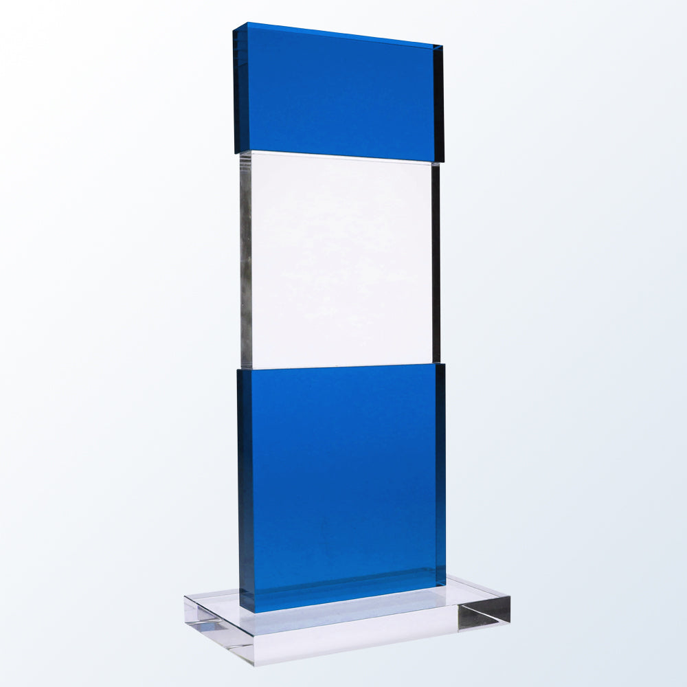 Blue Tiered Post 10.5"