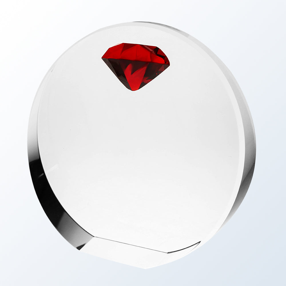 Red Diamond Circle 4"