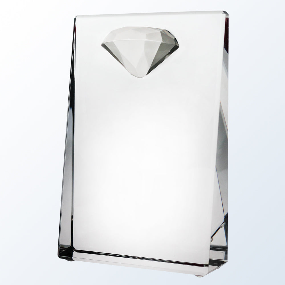 Clear Diamond Wedge 7"