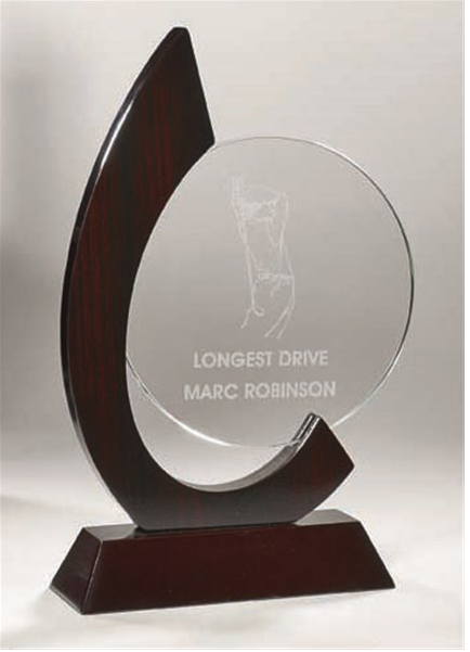 SALE - **8-1/2" MAHOG CIRCLE