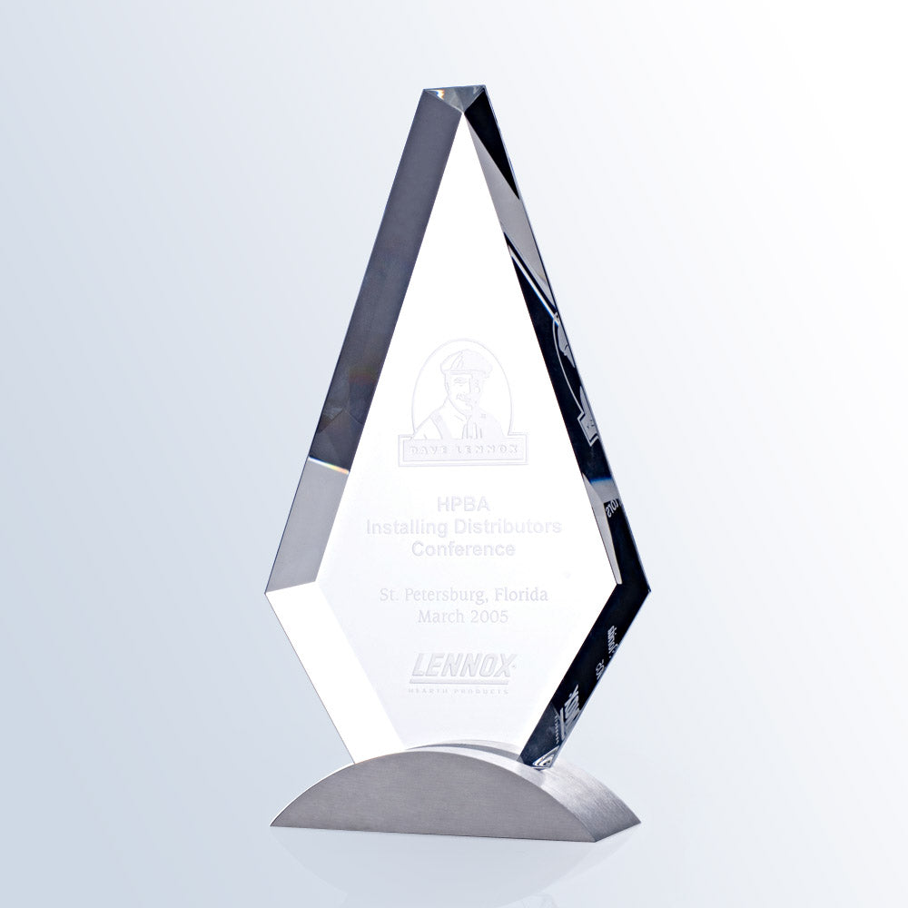 Royal Diamond Award W/ Base 10.75"