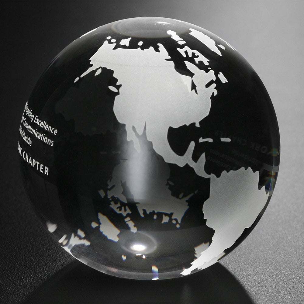 Continental Globe 3-1/8" Dia.