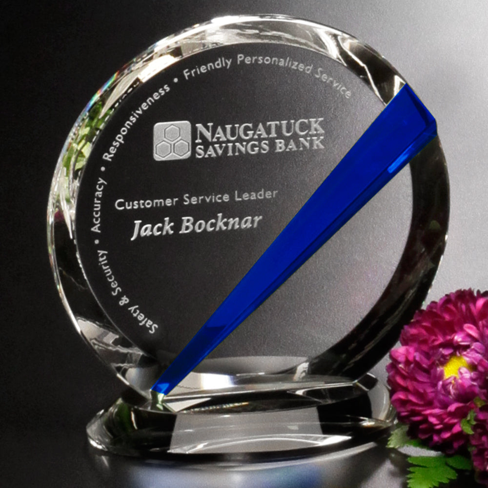 Danbury Indigo Circle 5" Dia.