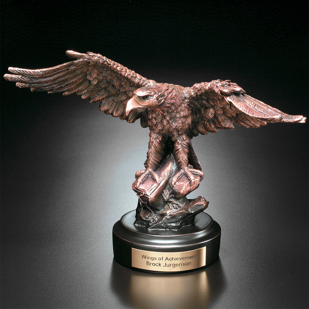 Eagle on Rock 8-1/2"