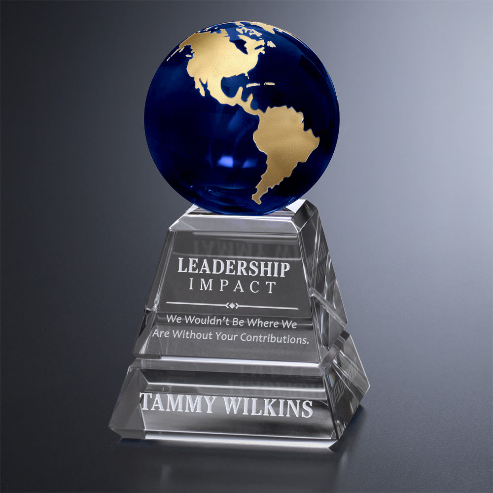 Explorer Globe Gold 6"