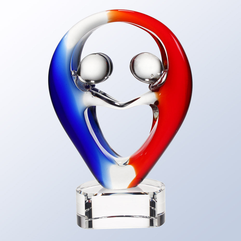 Partners in Crime W/ Clear Base 9.5"