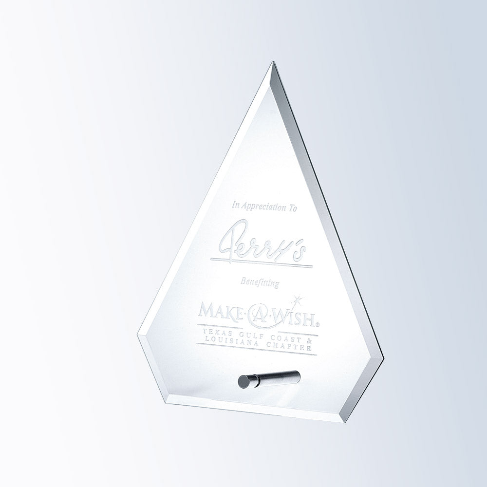 Beveled Arrow W/ Aluminum Pole 10"