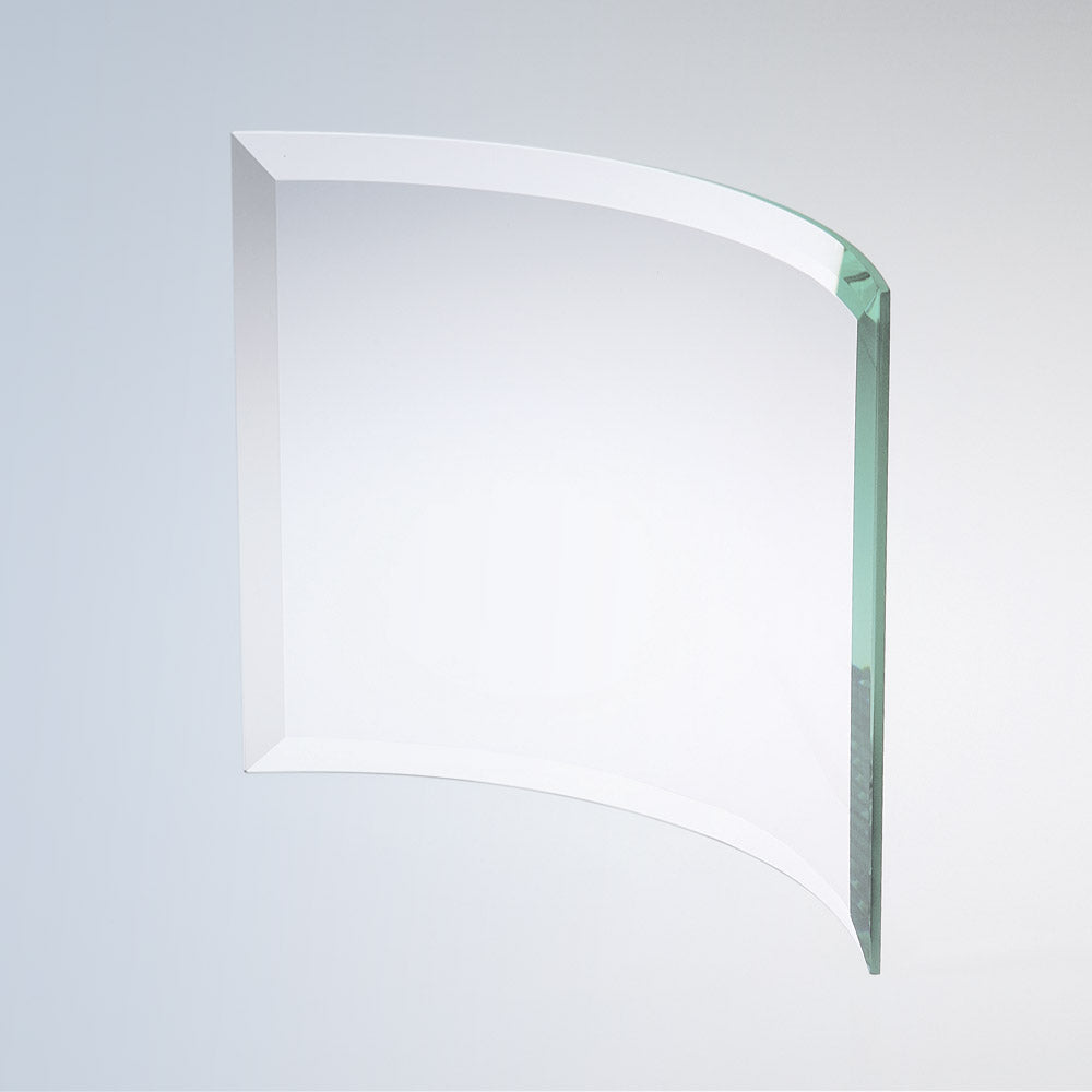 Beveled Bent Glass 5"