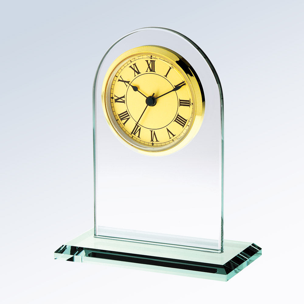 Arch Clock-gold Roman 7.25"