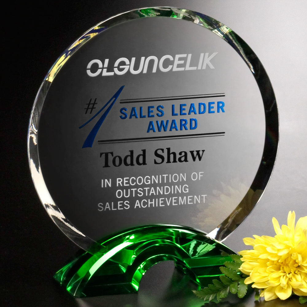 Greenbrier Emerald Circle 6" Dia.