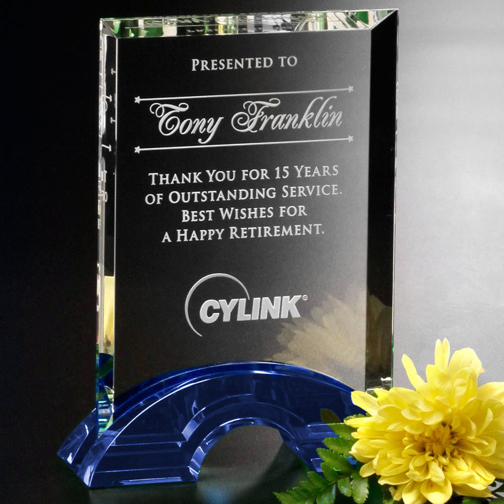 Greenbury Indigo Rectangle 7-1/2"