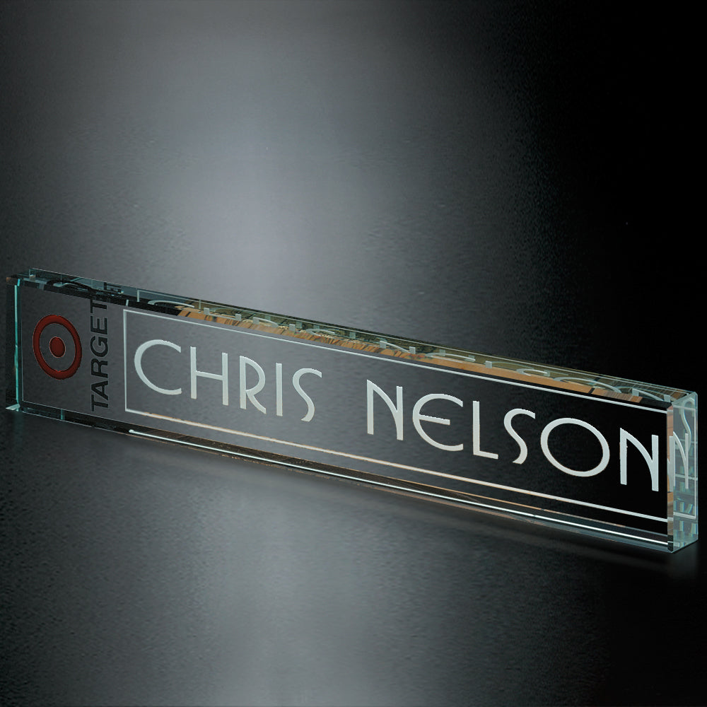 Jade Nameplate 12" W