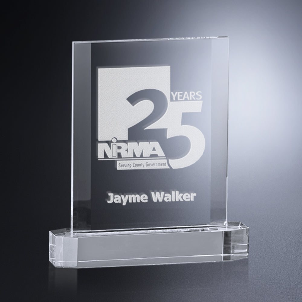 Waterman Award 6" H