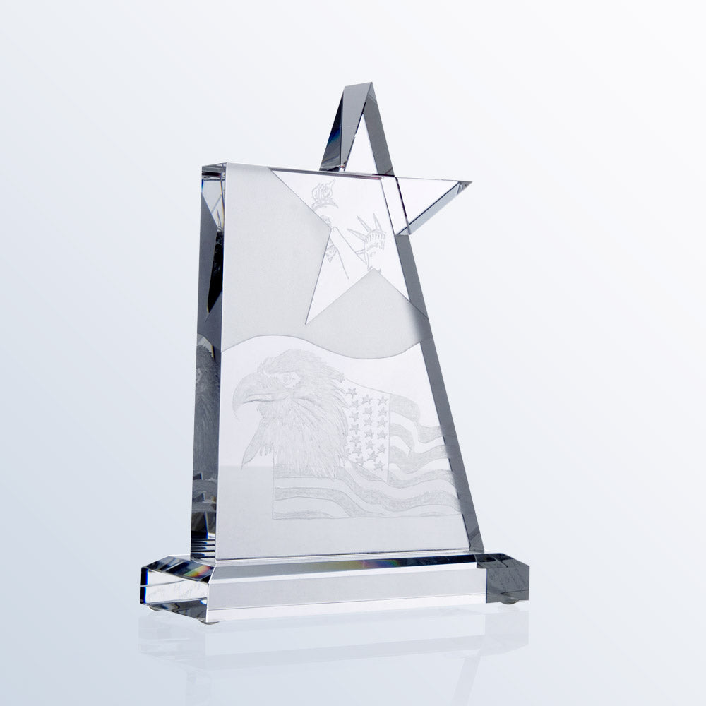 Waving Star Award 8"