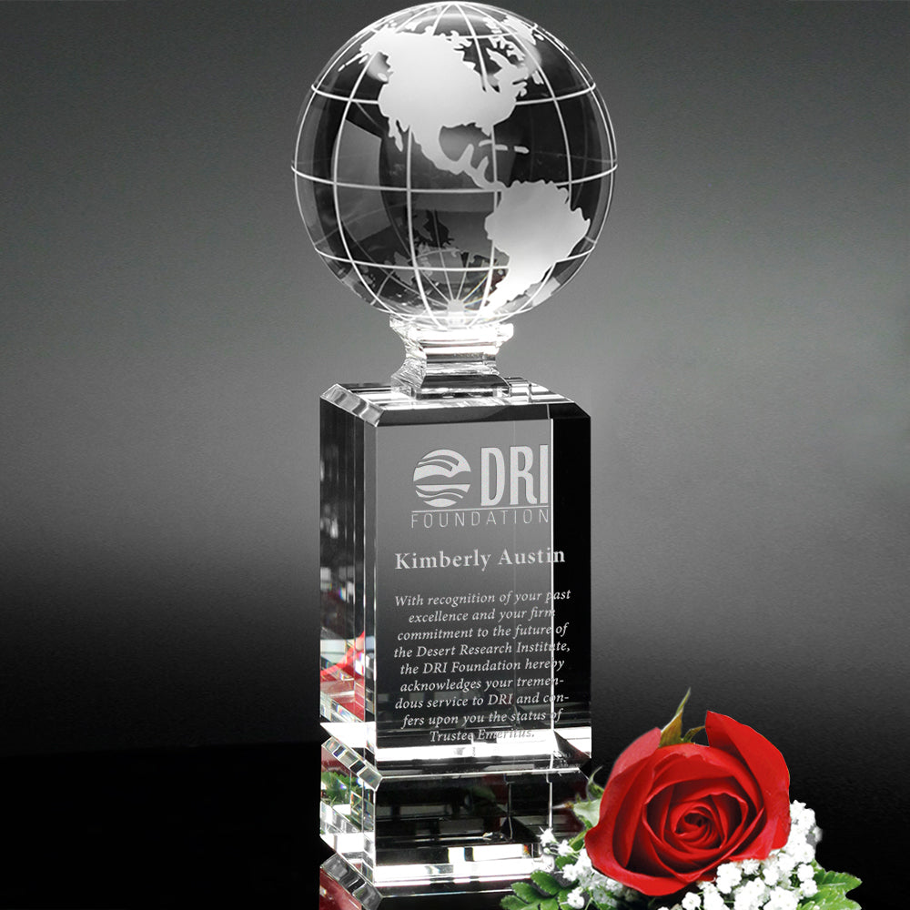 Cordova Globe Award 10"