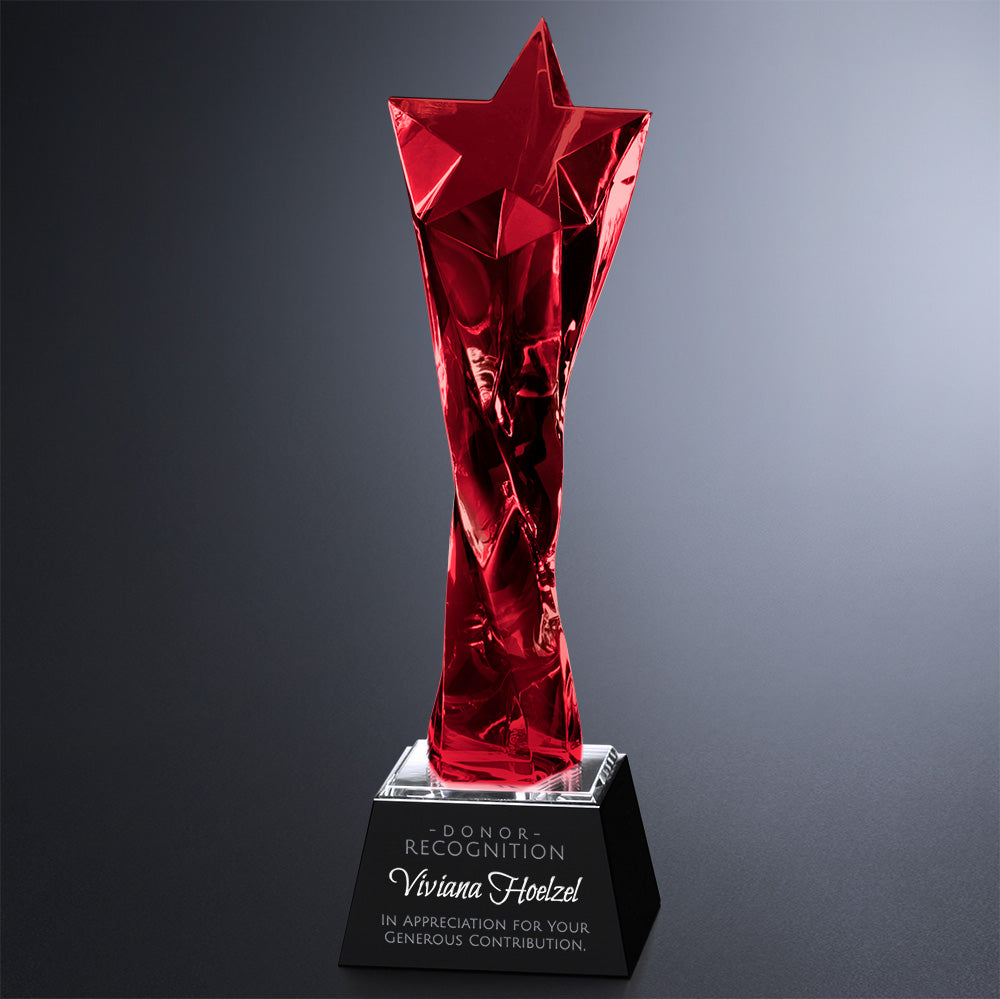 Twisted Star Ruby Award 11"